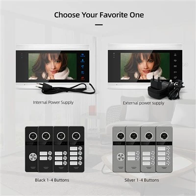 Prezzo basso di fabbrica del videocitofono con campanello Smart Wifi